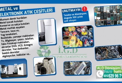 Metal ve Elektronik Atık Çeşitleri