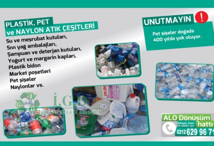 Plastik, pet ve Naylon Atık Çeşitleri...