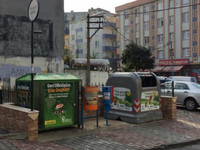 Atık toplama konteynırı
