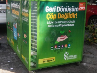 Atık toplama konteynırı
